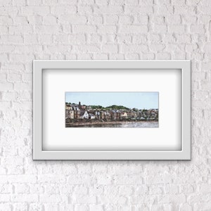 North Berwick Print, North Berwick Waterfront, North Berwick Painting, North Berwick Shore image 6