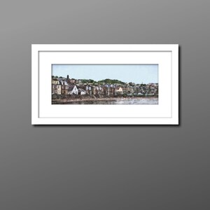 North Berwick Print, North Berwick Waterfront, North Berwick Painting, North Berwick Shore image 4