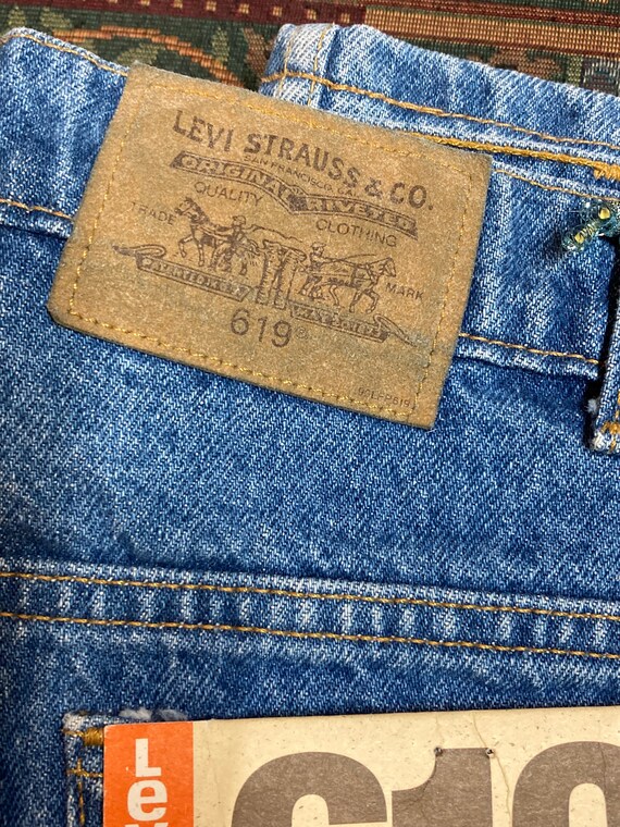 Levi es 619 Vintage Deadstock Orange 