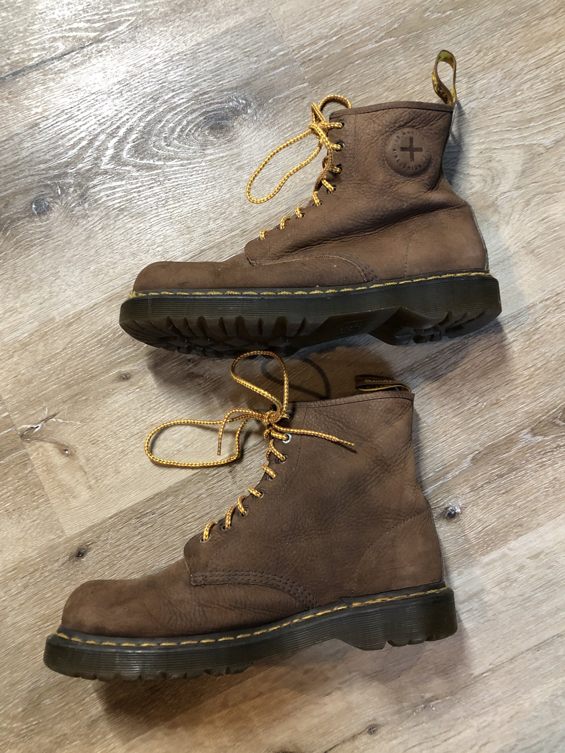 doc martens brown leather