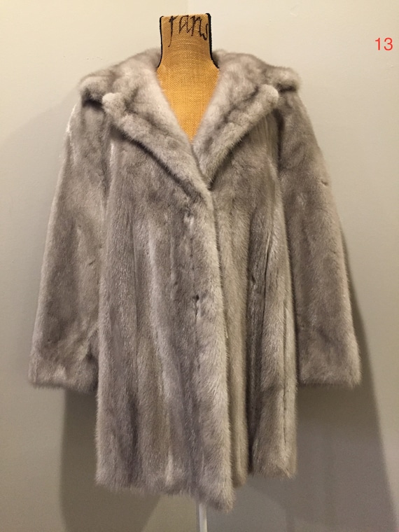 Vintage Eastern Furriers Silver Mink Fur Coat Canada Vintage Eastern Furriers Silver Mink, What To Do With Old Fur Coats Canada