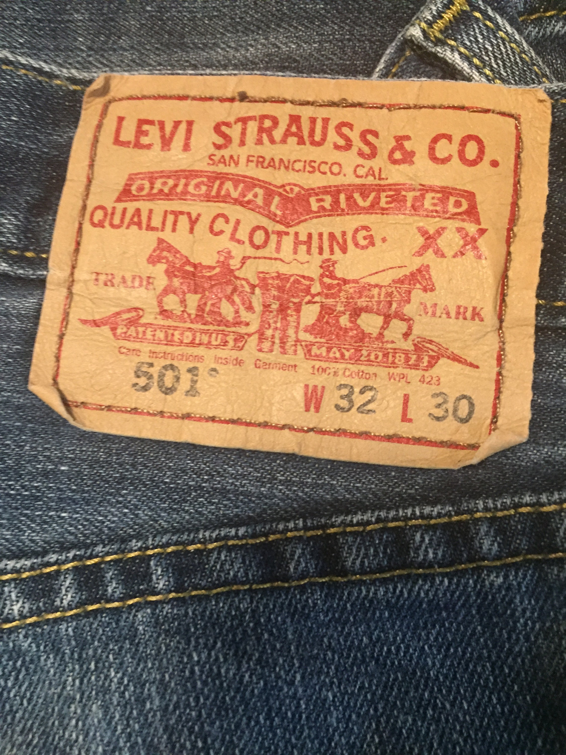 Levi's 501 32x30 Red Tab - Etsy Canada