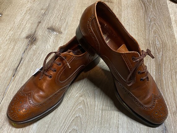 Wingtip Brogue Bally Moulins Oxford Balmoral Shoes  43/44 - Etsy  Denmark