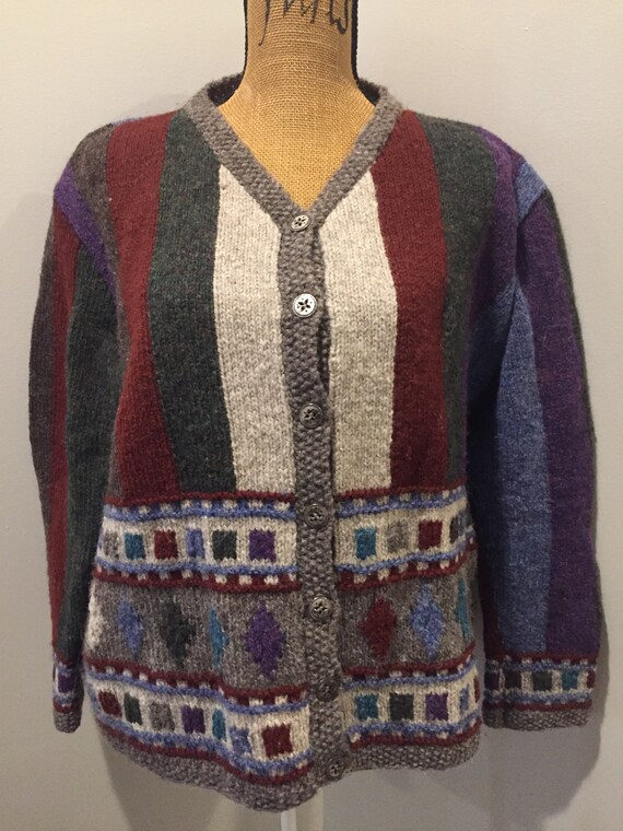 Hand knit cardgian