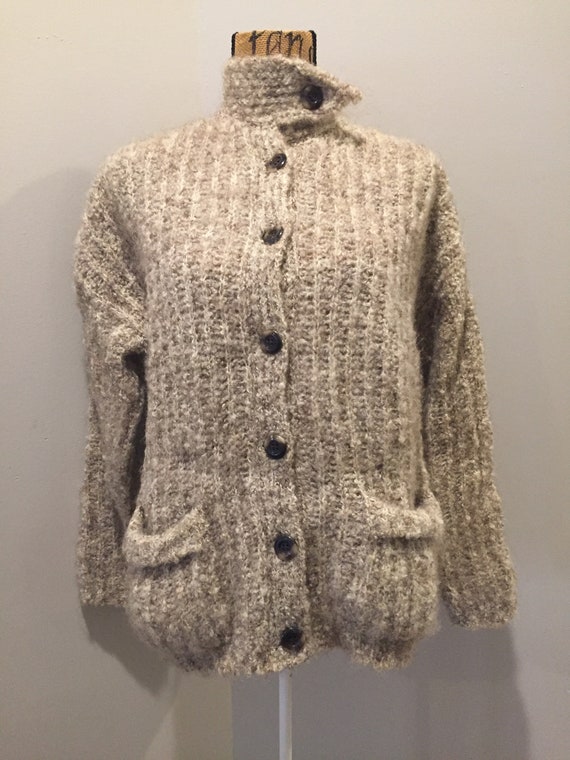 Mr. Poodle vintage cardigan
