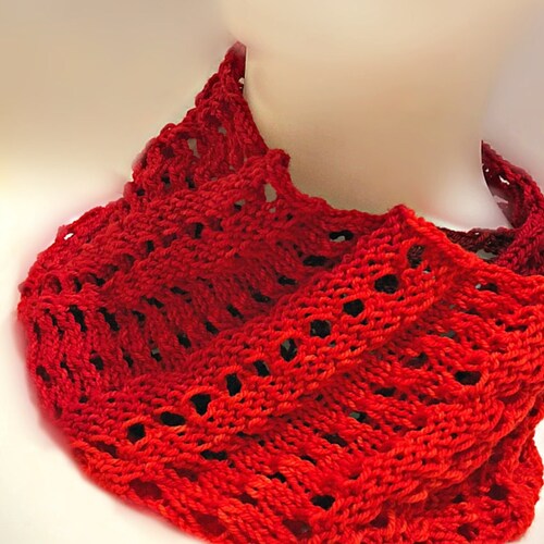 Loom Knitting PATTERNS Infinity Scarf With Link to Step by - Etsy
