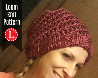 spiral loom hat