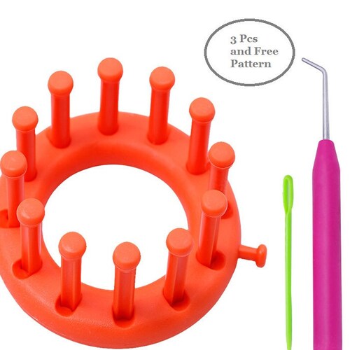 31 peg round loom