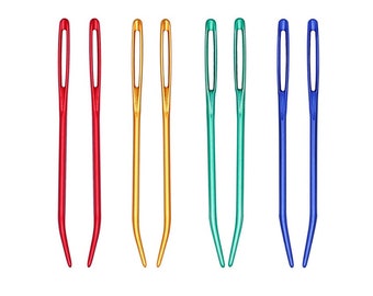 Airlove Large-Eye Blunt Needles Steel Embroidery Needle Tapestry darning Sewing Needles