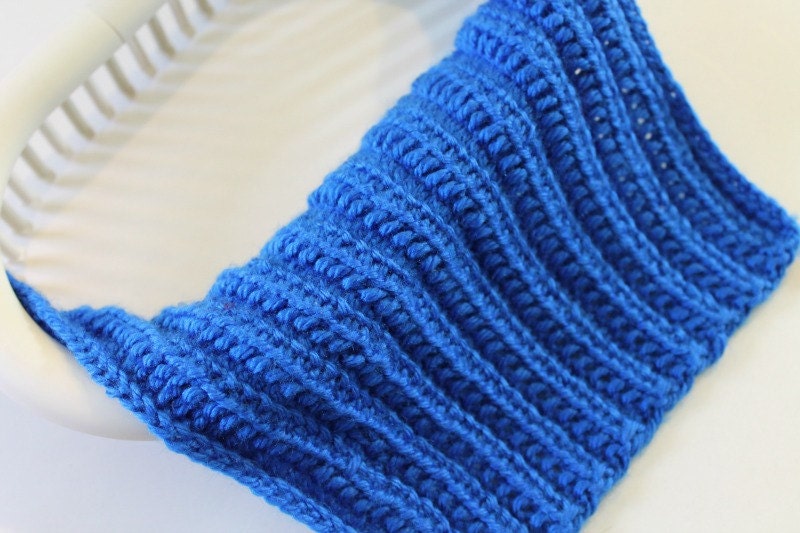 Loom Knit Stitch Pattern the Farrow Rib Stitch With Video Tutorial