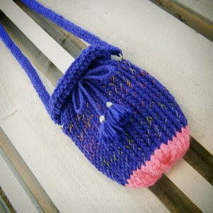 Loom Knitting PATTERNs Beginner all eWrap Purse Tote - Includes Video Tutorial by Loomahat