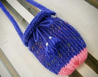 Loom Knitting PATTERNs Beginner all eWrap Purse Tote - Includes Video Tutorial by Loomahat