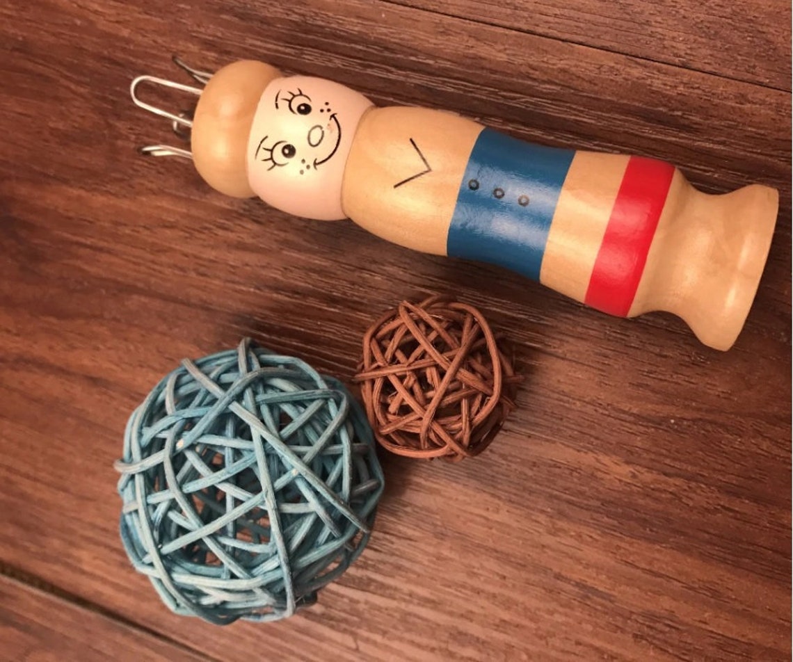 Wood Doll Spool Loom French Knitter ICord Rope Knitting Etsy