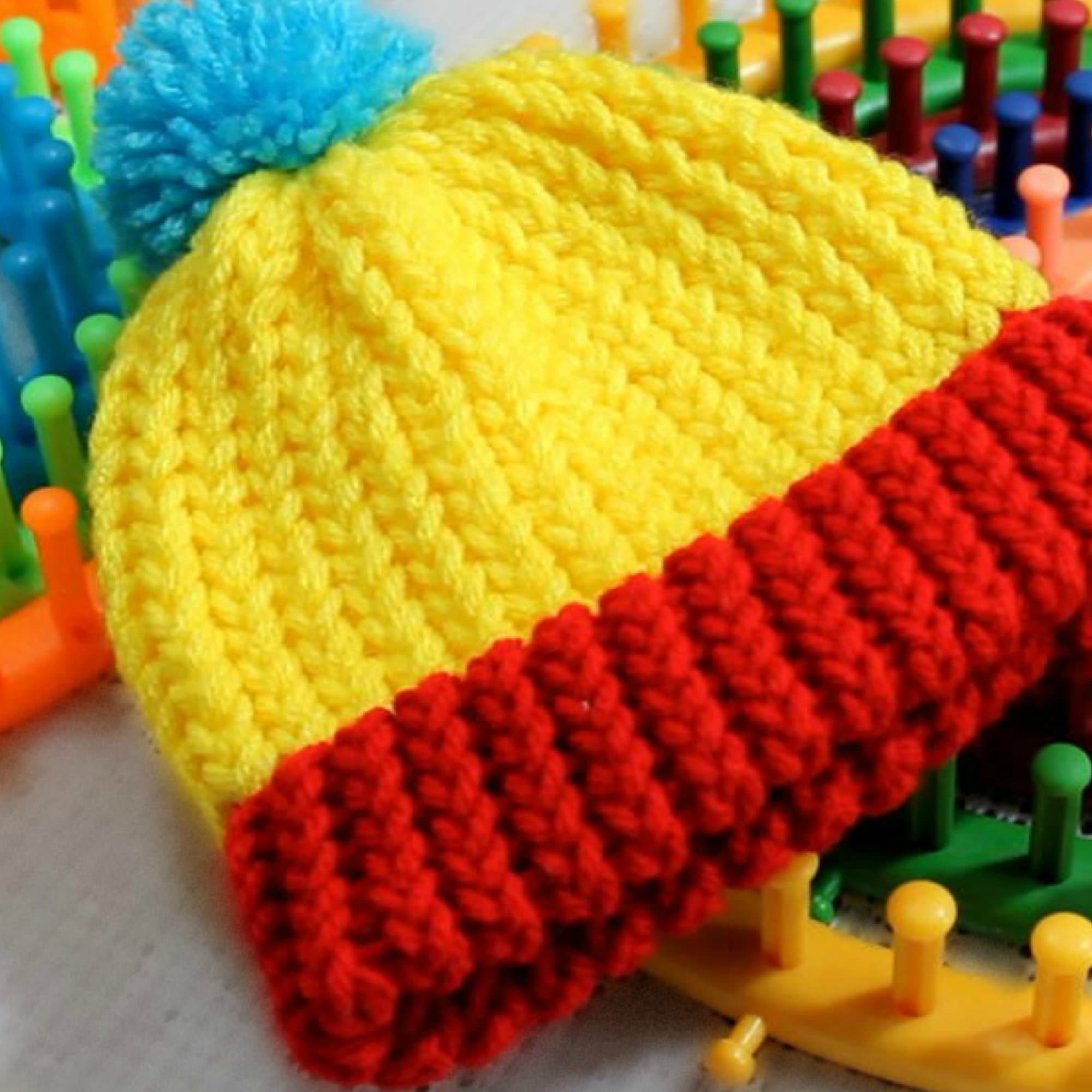 Loom Knitting Pattern for Beginners How to Make a Hat / Etsy