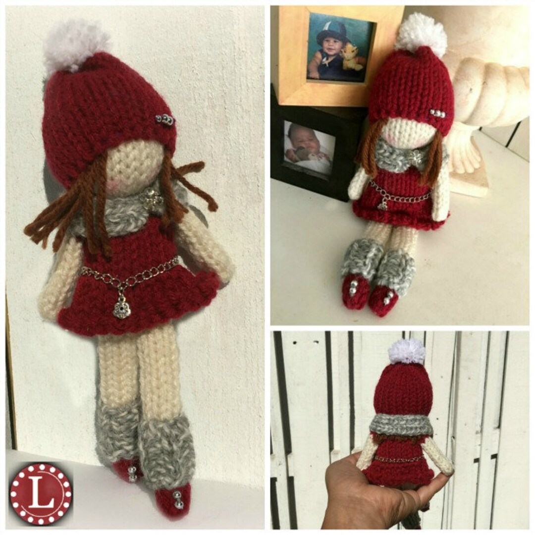Loom Knitting PATTERNS Doll Toys Amigurumi Tiny Dolls the Little