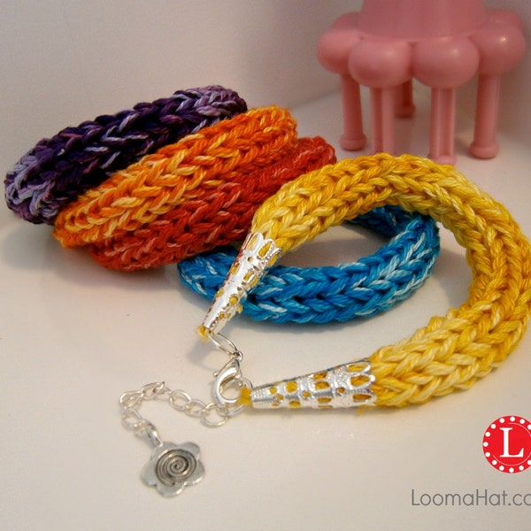 Loom Knit Pattern Friendship Bracelet