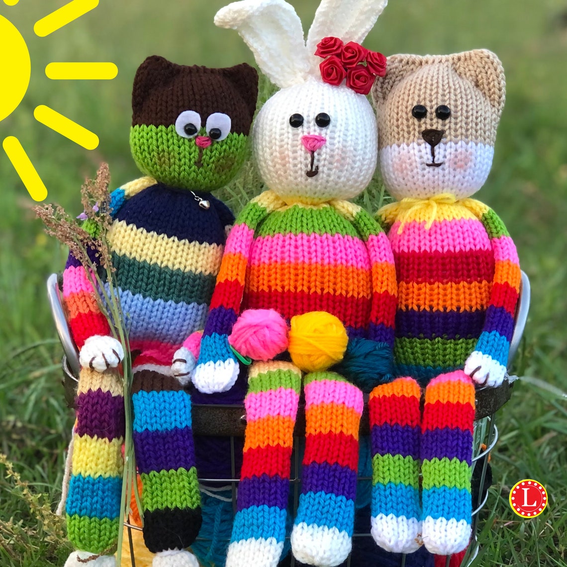 Loops and Threads Round Knitting Loom Set Includes 4 Large Etsy