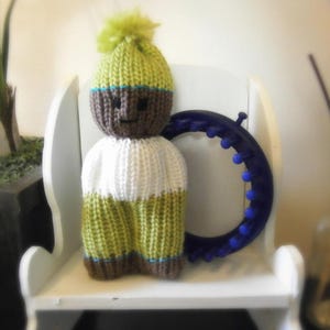 Loom Knit Comfort Doll Pattern (with Video Tutorial) Toy | Easy Beginner Friendly image 7