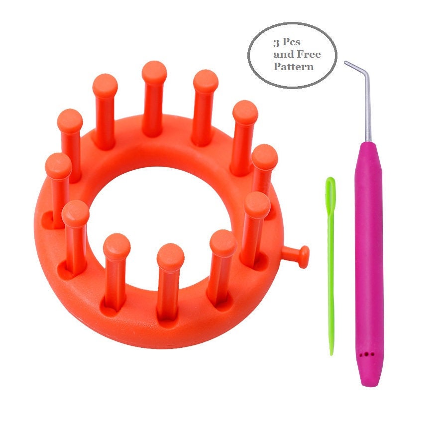 Flower Loom: Round Loom Tool Shapes for Making Circular Flowers and  Details. for Knitting / Crochet / Patchwork Projects. SALE 