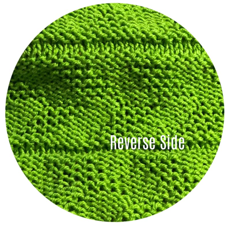 Loom Knitting Stitch PATTERN the Modified Alternating Welted Etsy