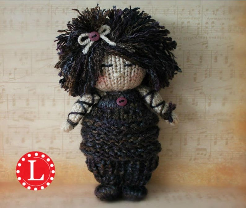 Loom Knitting PATTERNS Knit Dolls Toys Amigurumi The Etsy