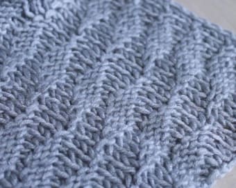 Horizontal Parallelogram Stitch Pattern with Video Tutorial