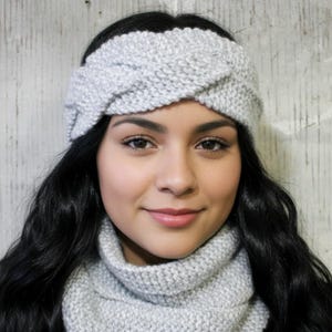 Loom Knitting Patterns Braided Headband Ear Warmer, includes Video Tutorial