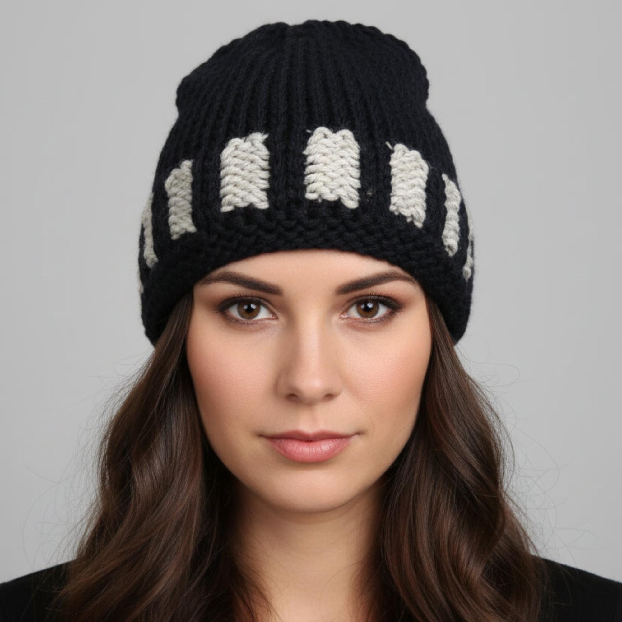 Loom Knitting Hat Pattern With Video Tutorial – the Belt Loop (digital ...