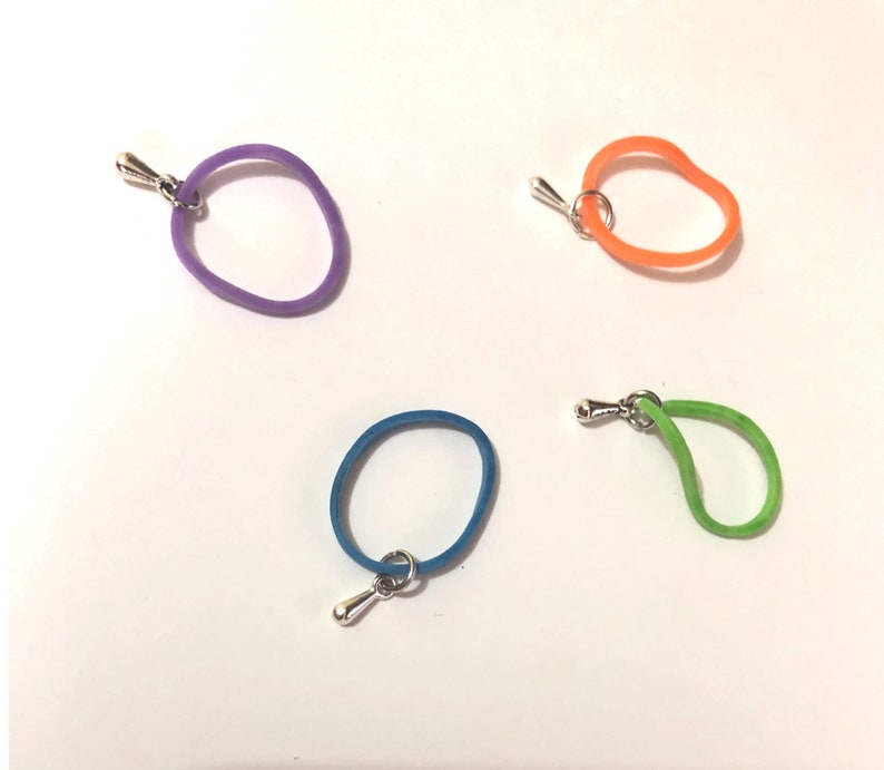 Loom Knitting Patterns 20 Stitch Markers Tear Drops Designs Etsy Canada