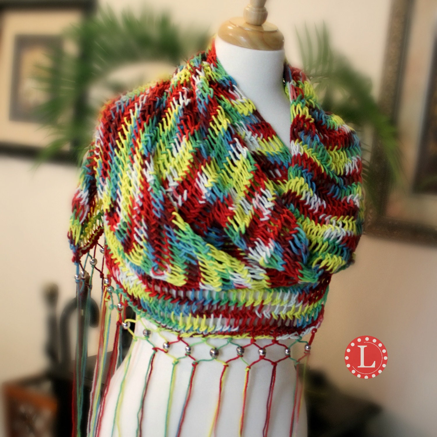 Rectangular Loom Patterns For Beginners Loom Knitting Shawl PATTERN ( Video ) Rectangular EASY | Lacy Mock Mesh ...