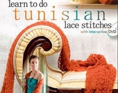 Tunisian Lace Stitches OOP Unused, by Kim Guzman