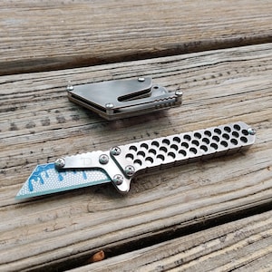 Nóż uniwersalny Teale Designs Tools Fixed Utility Knife – polerowany perfekcyjnie
