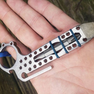 バール ボトルオープナー マルチツール ステンレススチール EDC ポケットクリップツール 毎日持ち運べるギフト