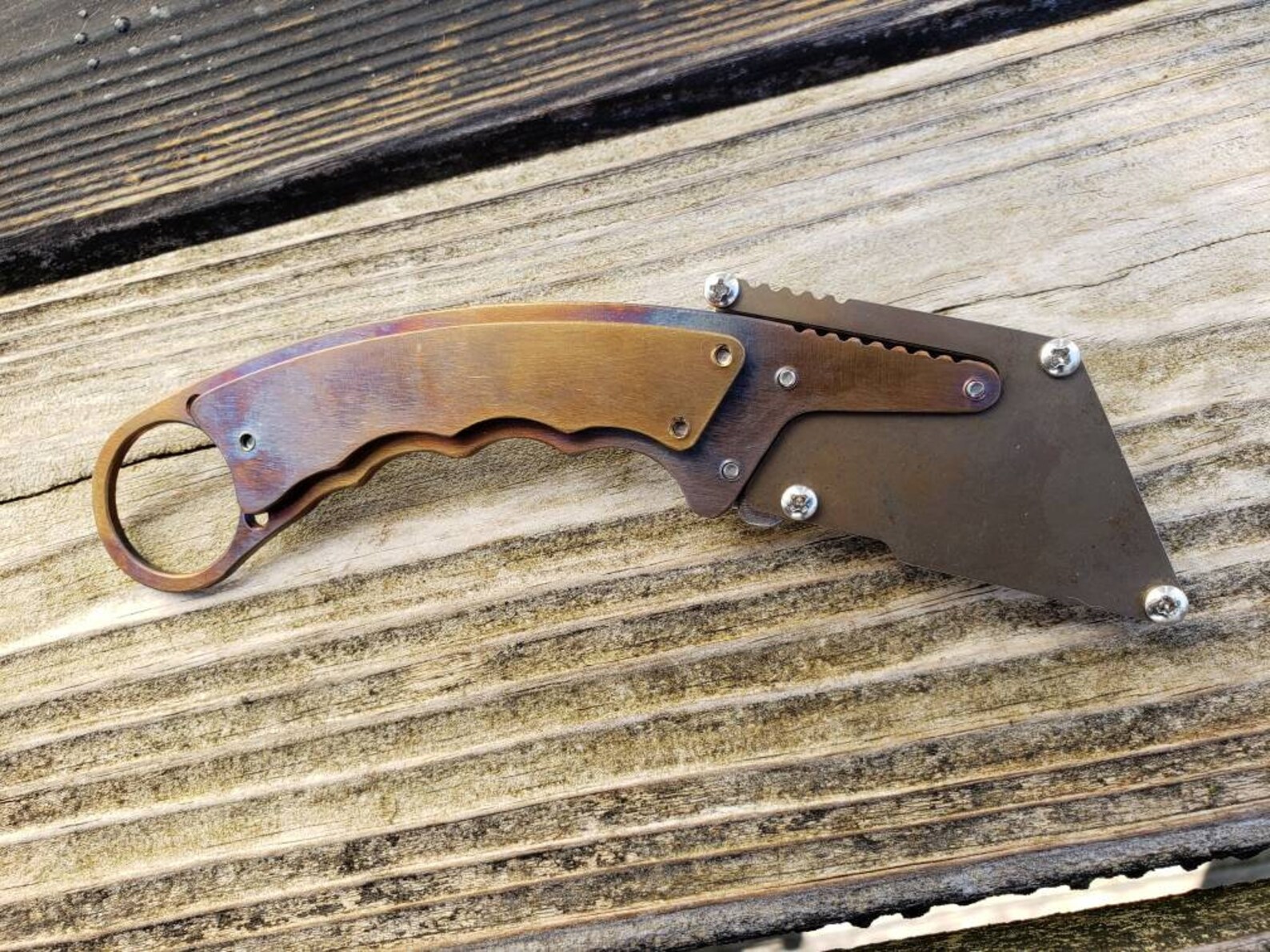 Karambit Utility Knife Fixed Blade Razor Unique Custom - Etsy