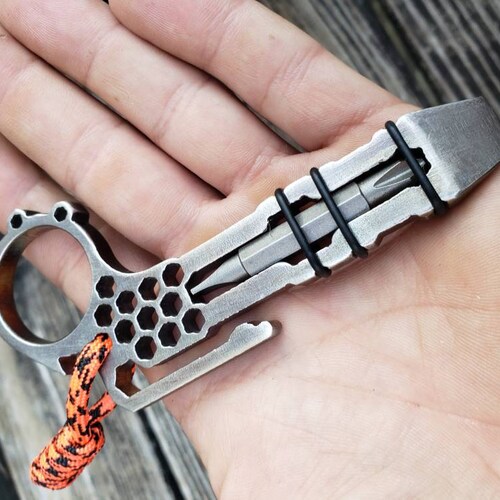 KYLINK Omega Double Shackle EDC Carabiner Keychain Key Ring Etsy