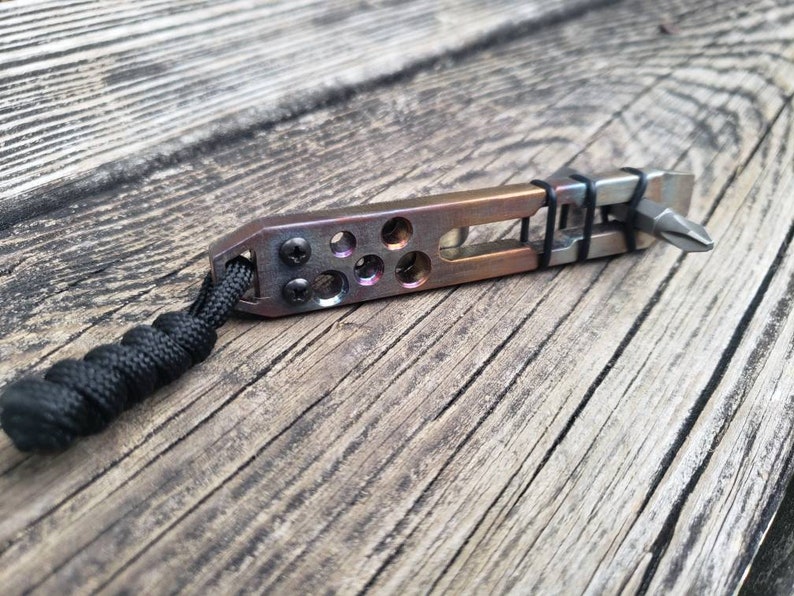 Pry Bar Multitool Stainless Steel EDC Pocket Clip Men's Etsy