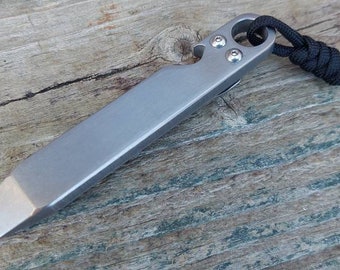 Plain Jane TD Titanium Pry Bar- Polished