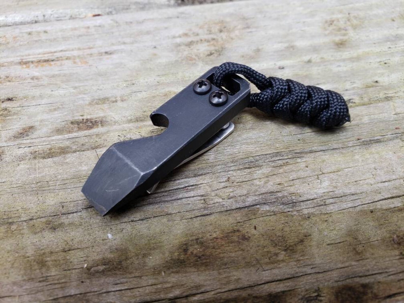 EDC Stainless Steel Keychain Pocket Pry Bar Crowbar Opener Outdoor - View #10