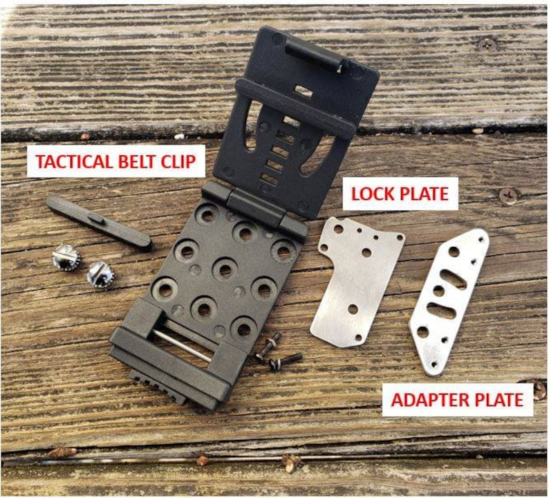 Tactical Belt Clip Adapter Kit Gift image 1
