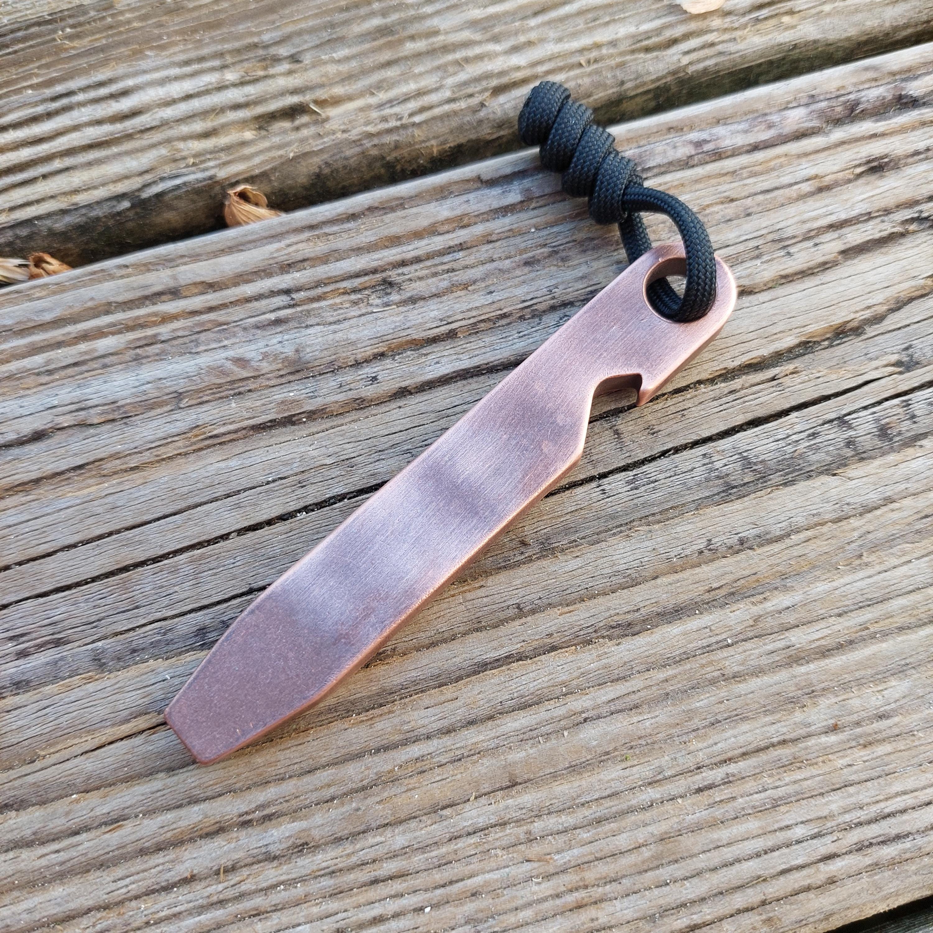 Teale Designs Tools Pocket Pry Bar -plain Copper - Etsy