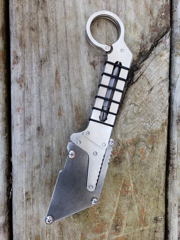 Karambit Utility Knife Fixed Blade Razor Unique Custom - Etsy