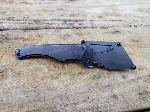Custom EDC Karambit Fixed Utility Blade SS Knife Sheath Belt Clip USA Made