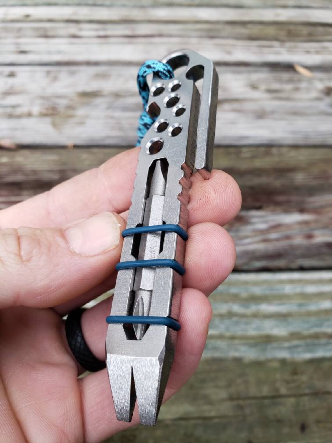 Pry Bar Bottle Opener Multitool Stainless Steel EDC Pocket Etsy