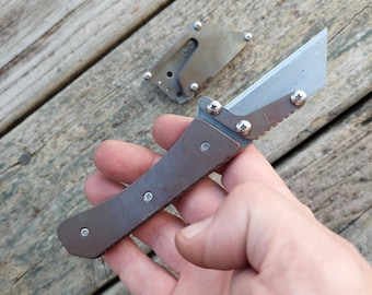 Teale Designs Tools Curve Fixed Utility Knife - Flamed