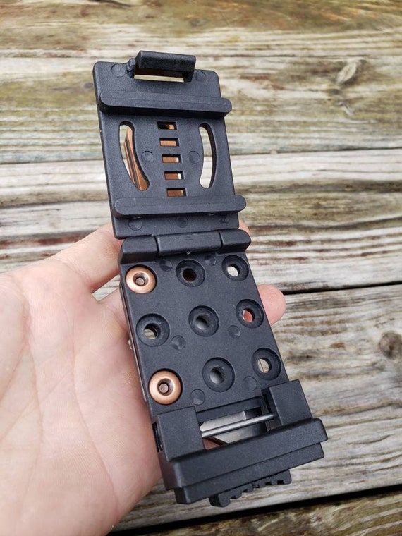 Copper Scales Utility Knife Fixed Blade Razor Unique