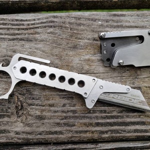 Karambit Utility Knife Fixed Blade Razor Unique Custom - Etsy