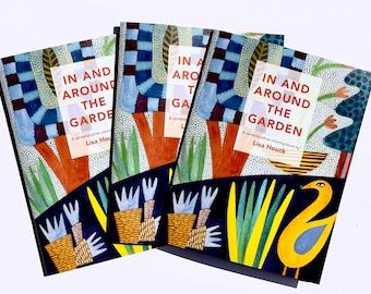 In and Around the Garden - A Coloring Book for Adults