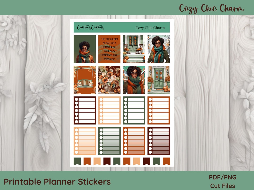 Printable Planner Stickers Printable Sticker Kit Weekly Stickers Kit ...