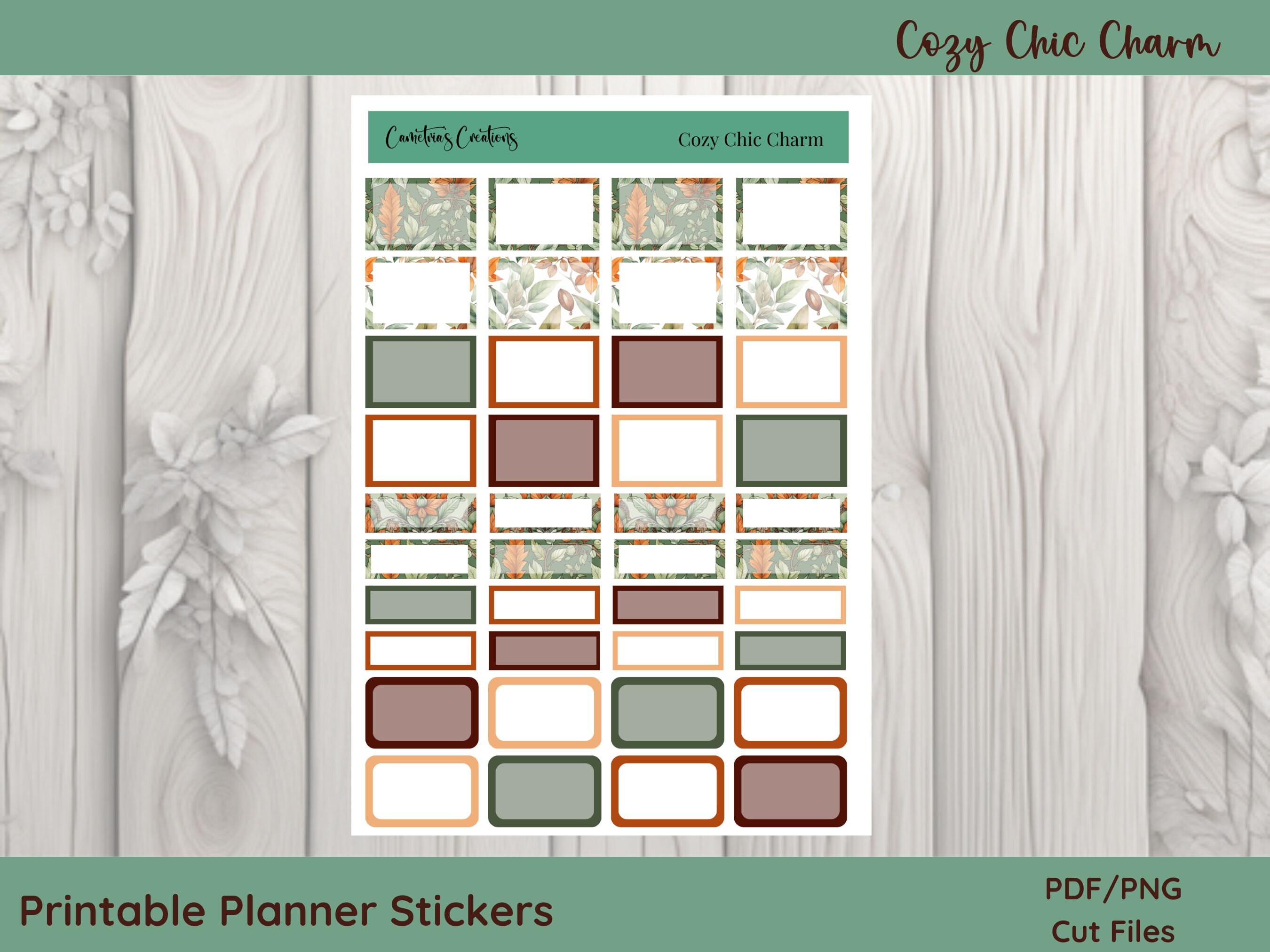 Printable Planner Stickers Printable Sticker Kit Weekly Stickers Kit ...