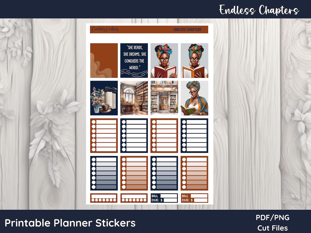 Printable Planner Stickers Printable Sticker Kit Weekly Stickers Kit ...